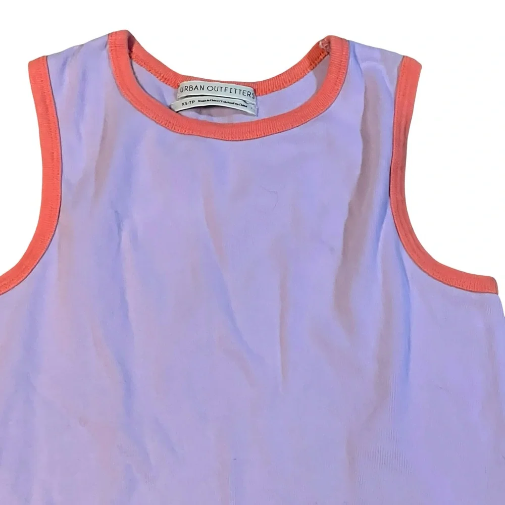 Urban outfitters purple tank crop top size XS